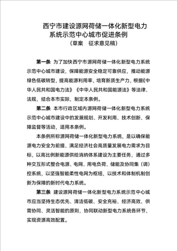 西宁：建设源网荷储一体化新型电力系统示范中心城市-地大热能