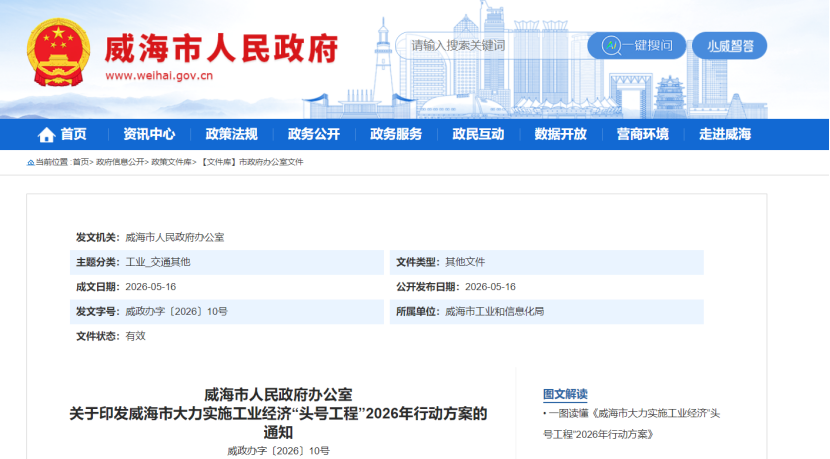 山东威海：支持建设零碳工厂，推进荣成、乳山2个省级绿电产业园建设-地大热能