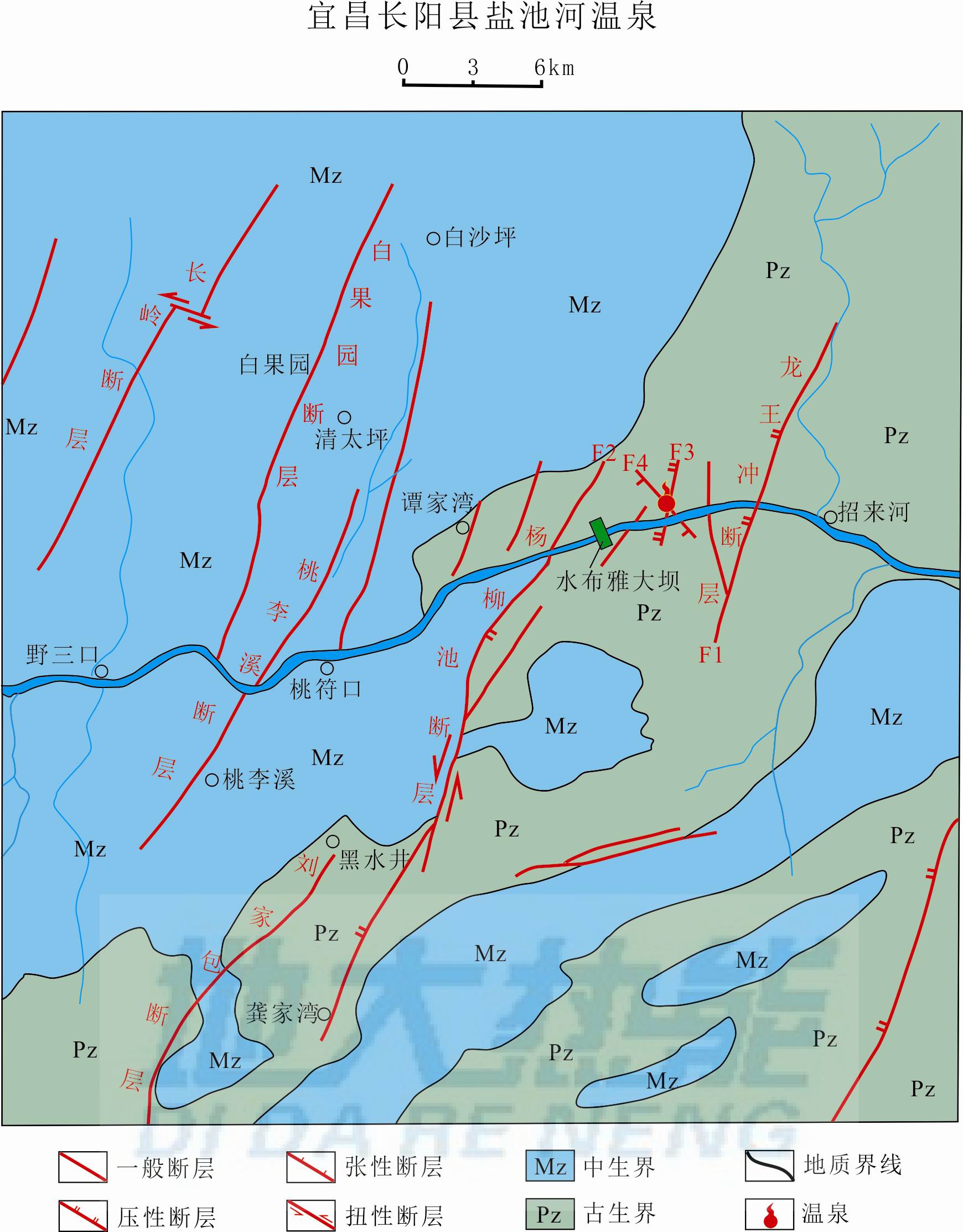 湖北省宜昌市盐池河温泉图片