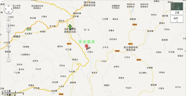 贵州省关岭乐安温泉