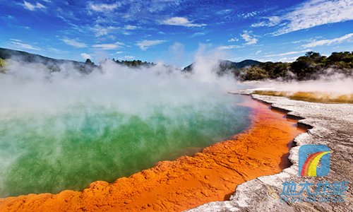 火山温泉