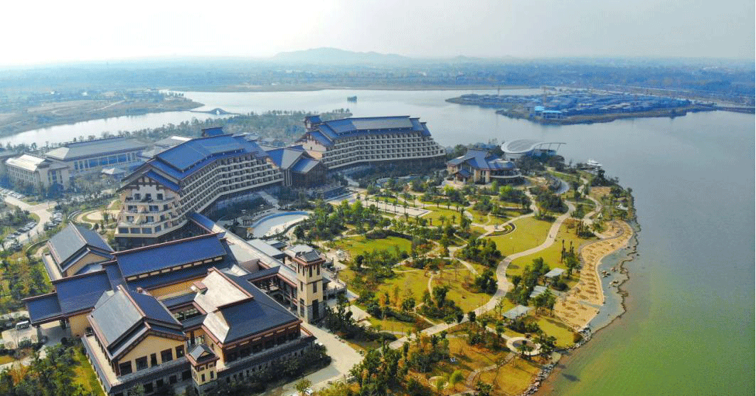 武汉天屿湖温泉项目全景